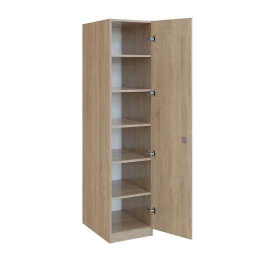 Q 14-40 skříň šatní, 1-dvéřová, 400x600x1800mm, dub bardolino